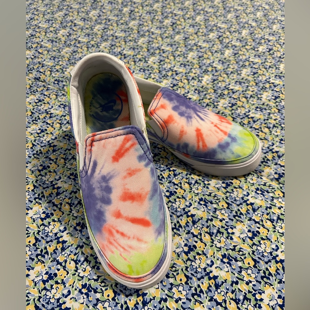 Nike Court Legacy Print Slip-On Sneakers Tie-Dye